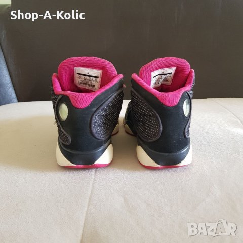 Original Retro Kids' AIR JORDAN 13 XIII 'Hyper Pink' 2010 Black Pink White Basketball Shoes, снимка 5 - Детски маратонки - 38335639