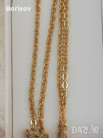 Позлатен медальон, снимка 7 - Колиета, медальони, синджири - 32251541