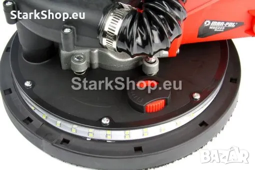 Професионална LED Шлайф Машина Жираф за Шлайфане на Мазилка за Стени и Тавани Mar-Pol, M90206 + ПОДА, снимка 7 - Други инструменти - 50394869