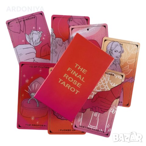 The Final Rose Tarot - карти Таро, снимка 6 - Други игри - 43296897