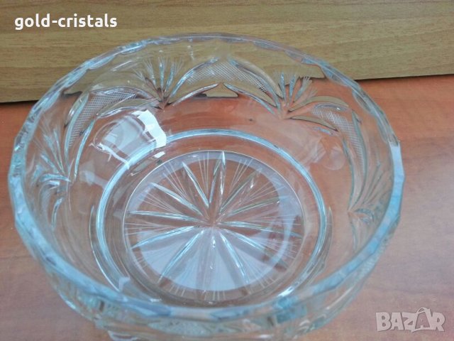 кристална купа , снимка 4 - Антикварни и старинни предмети - 27474677