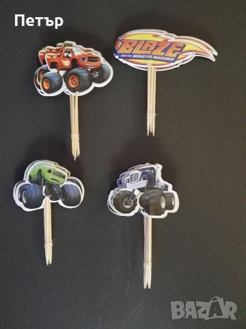 24бр Топери Пламъчко и машините, Blaze Monster