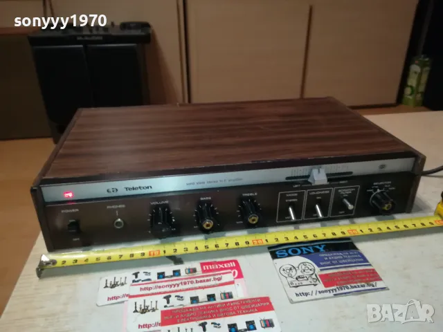 TELETON STEREO AMPLIFIER-ВНОС SWISS 0711240813