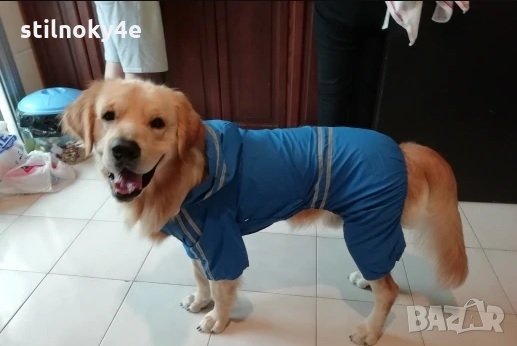 Кучешки гащеризон дъждобран за едри породи Кучешки дрехи за дъжд Кучешка дреха Дреха за куче, снимка 8 - За кучета - 26957538
