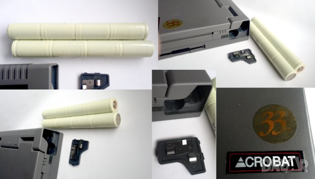 от 1994 Acrobat 80486 DLC-33 Стар ретро лаптоп, снимка 8 - Антикварни и старинни предмети - 43353069