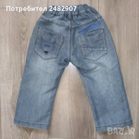 Бебешки дънки, снимка 4 - Бебешки дънки - 52213474