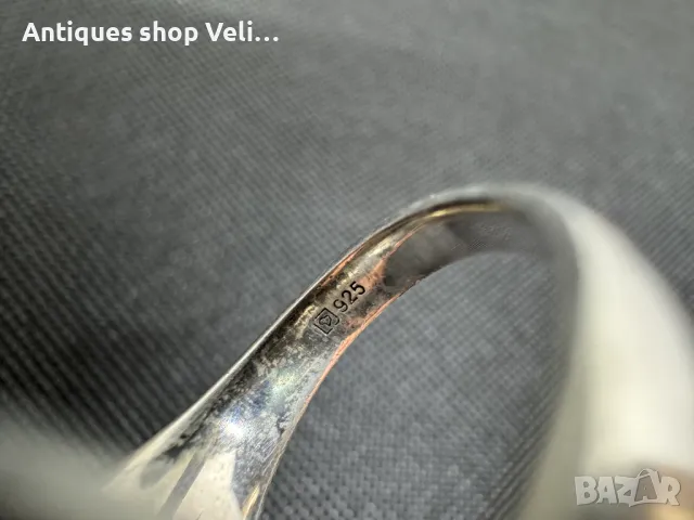 Сребърен пръстен №5972 , снимка 5 - Пръстени - 47433649