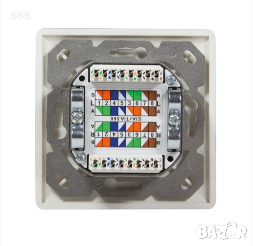 Deleycon мрежов контакт CAT6, снимка 4 - Друга електроника - 52879385