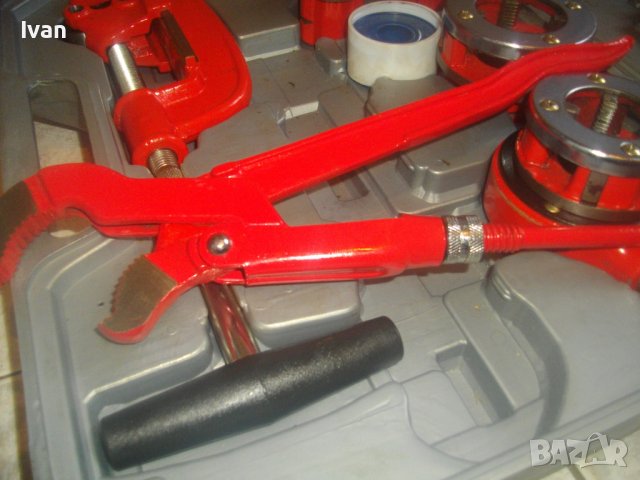 Нов К-т Резбонарезен 3/8-1 1/4 Цол-За Външни Резби Тръби-Плашка Водопроводна/Винторезка/Винтонарезка, снимка 10 - Други инструменти - 43069386