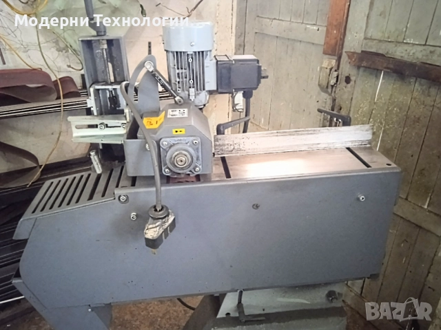 Лентов шлайф - Машина за шлайфане на профили и шини GILSGIB