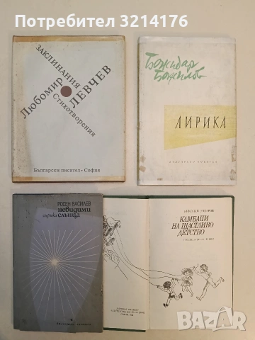 Камбани на щастливо детство. Стихове за деца и юноши - Николай Зидаров, снимка 2 - Художествена литература - 53483250
