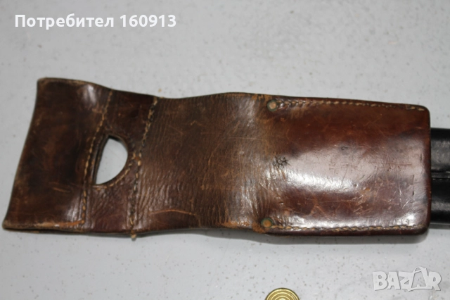 Швейцарски Пионерски Тесак М1842 с Трион. Немска маркировка SOLINGEN, снимка 13 - Антикварни и старинни предмети - 51442403