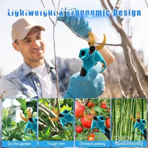 Нова Професионална Градинска Ножица, LCD, Съвместимост с Makita 18V, снимка 6 - Други стоки за дома - 43569516