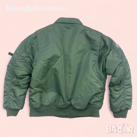 Винтидж яке US Army дамски размер XS, снимка 8 - Якета - 52461297