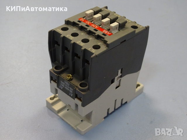 контактор ABB A26-30-10 380V 50Hz 30A, снимка 1 - Резервни части за машини - 36530655
