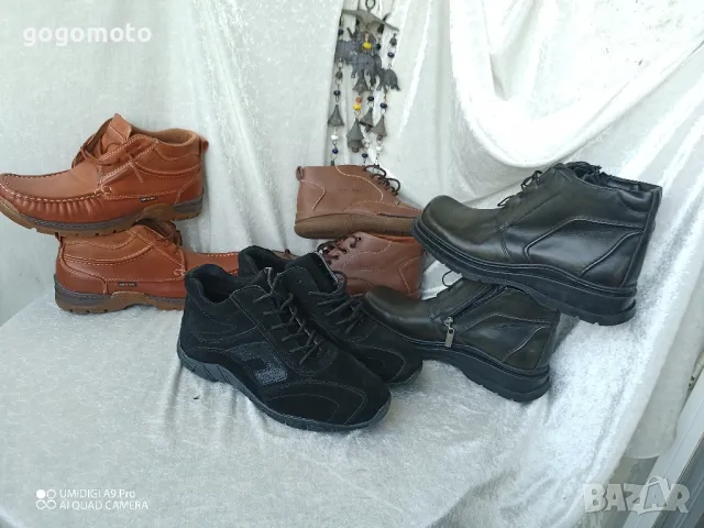 Боти, НОВИ мъжки боти, 💯% висококачествена естествена кожа, снимка 8 - Мъжки боти - 47559083