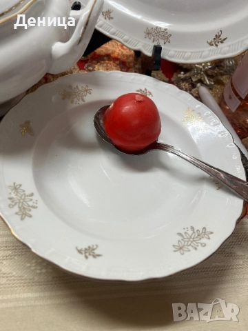 MSB Czechoslovakia 1935-1945 Класиката е винаги на мода⚜️ Бяло и злато с елегантен релеф⚜️ , снимка 7 - Сервизи - 52832483