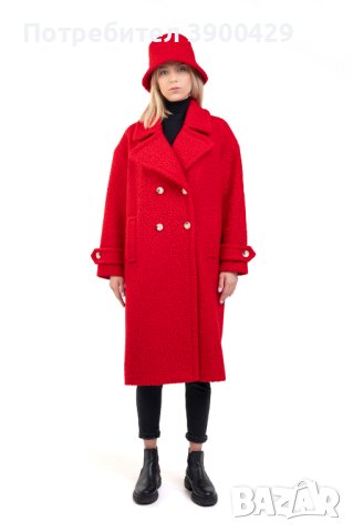 Дамско Палто Amsterdam - Червено