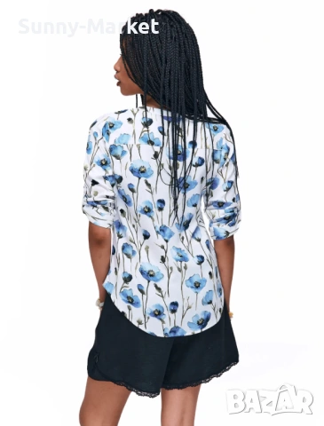 Дамска блуза от вискоза , снимка 3 - Ризи - 53506057