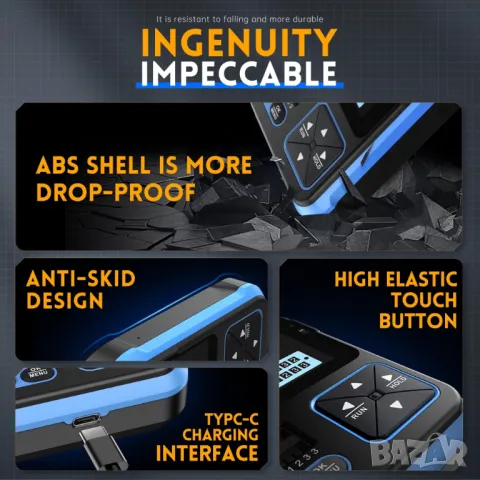 Преносим осцилоскоп FNIRSI DSO-TC3, снимка 10 - Други инструменти - 49824367