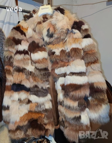 10 броя кожени палта естествен косъм различни размери, снимка 12 - Палта, манта - 53171499