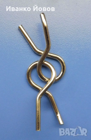 10 броя 3D метални пъзели + подарък кутия – Образователно, Забавно,  Предизвикателно за IQ, снимка 6 - Пъзели - 53523525