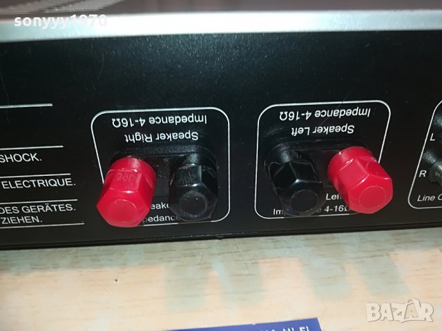 acoustic solutions sp101 stereo amplifier-внос англия, снимка 18 - Ресийвъри, усилватели, смесителни пултове - 28405181