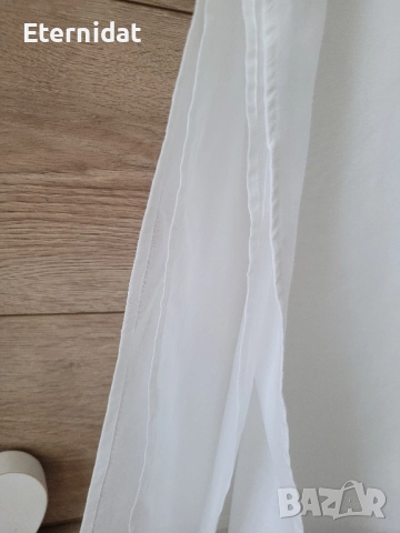 Нова бяла пола лен и памук , снимка 5 - Поли - 51445433