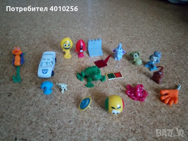 ПОДАРЯВАМ ЛОТ 17 ИГРАЧКИ НОВИ ОТ КИНДЕР И ДРУГИ
