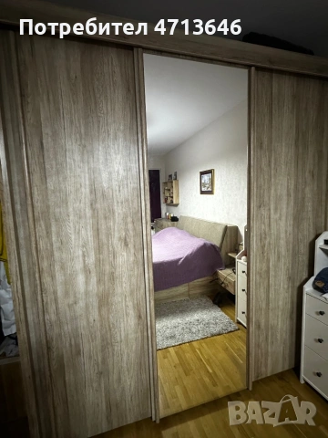 Комплект спалня и гардероб, снимка 4 - Спални и легла - 53154145