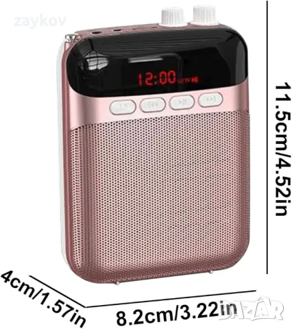 Персонален гласов усилвател | Лек преносим високоговорител, снимка 5 - Друга електроника - 48254260