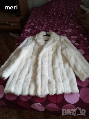 Последно намаление. Екопалто - снежнобяло