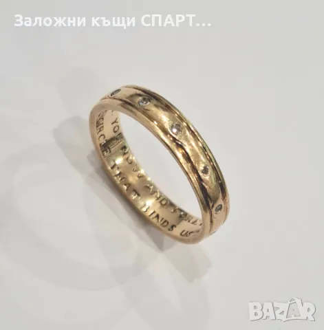 Златен пръстен-3.07 гр. , снимка 1