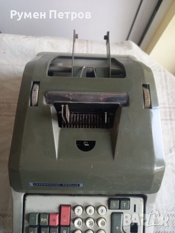 Сметачна машина Lagomarsino-Totalia., снимка 2 - Антикварни и старинни предмети - 43514956