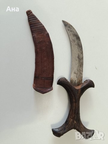 Стара африканска кама 27 см , снимка 2 - Антикварни и старинни предмети - 44129634