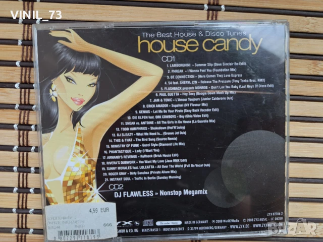 House Candy – The Best House & Disco Tunes, снимка 4 - CD дискове - 50515410