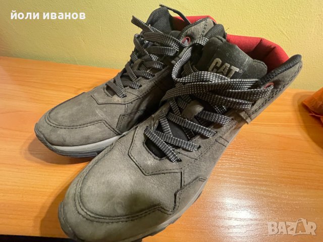 CAT-Катерпилар зимни кожени обувки 41 номер, снимка 2 - Ежедневни обувки - 43689518