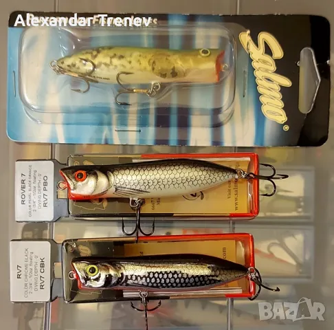 Воблери Salmo-редки и спряни от производство цветове, снимка 3 - Такъми - 49117997