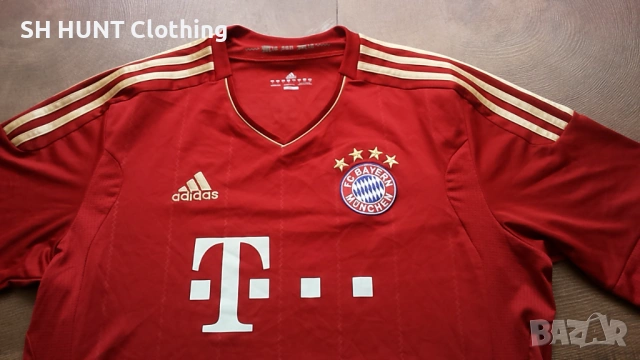 Adidas BAYERN MUNCHEN Размер L оригинална тениска 5-49, снимка 6 - Тениски - 53296654