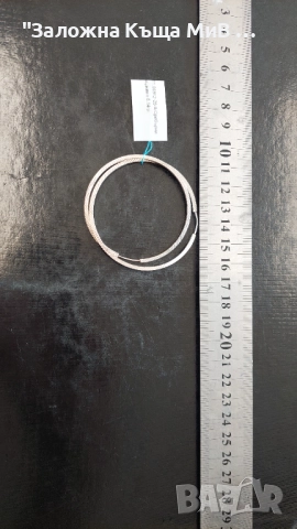 Сребърни обеци "халки", снимка 2 - Обеци - 52738166