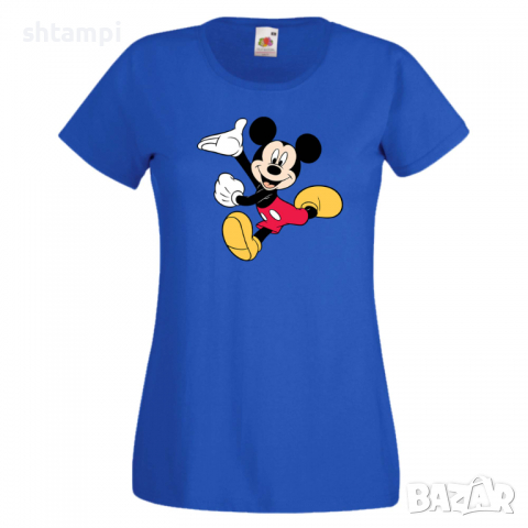 Дамска тениска Mickey Mouse 5 Мини Маус,Микки Маус.Подарък,Изненада,, снимка 2 - Тениски - 36526465
