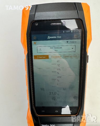 Testo 300 LL с bluetooth - Газ анализтор с тъч скрийн, снимка 4 - Други инструменти - 43290633