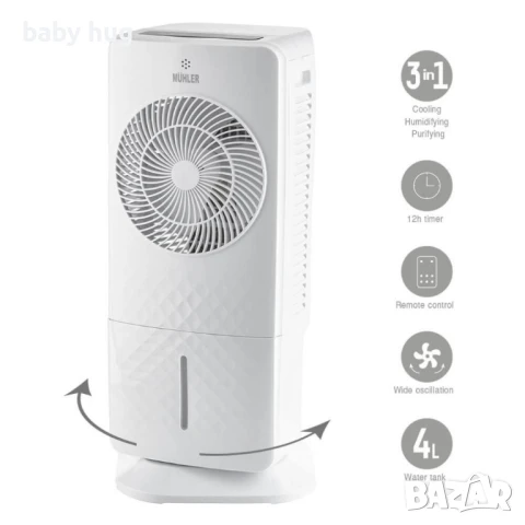 Мобилен охладител, снимка 3 - Овлажнители и пречистватели за въздух - 51141914