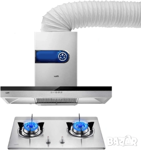 Въздуховод -Гъвкав PVC въздуховоден маркуч Inntek, диаметър 150 мм, дължина 3 м -за аспиратор