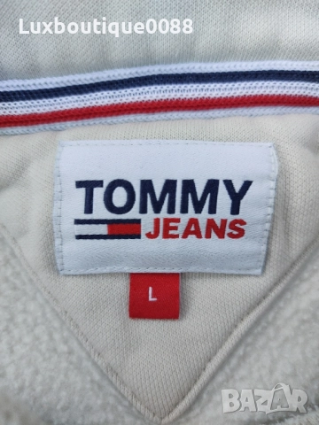 Чисто нов без етикет суичър Tommy Jeans L, снимка 8 - Суичъри - 52174139