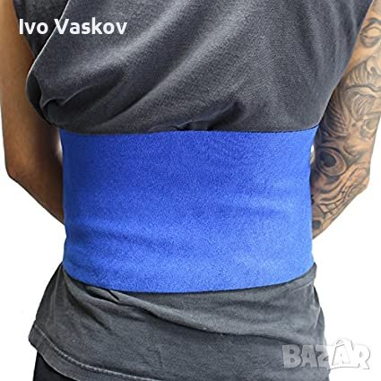 син еластичен колан за фитнес , снимка 1
