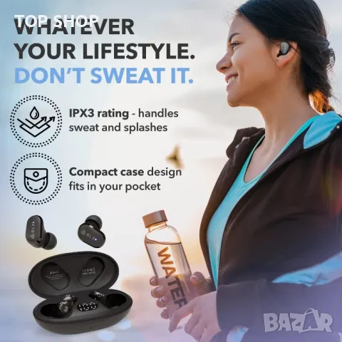 BLX G2 Wireless Earbuds,Bluetooth слушалки с калъф за зареждане,TWS двойни стерео за iPhone,Android, снимка 6 - Bluetooth слушалки - 48633903