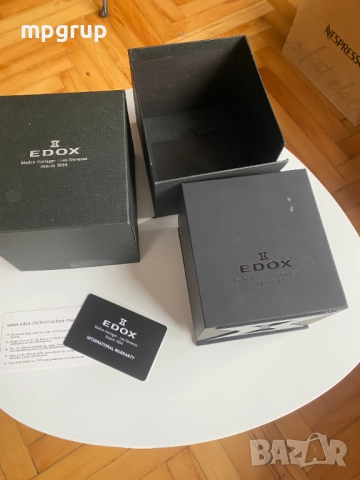 Продавам EDOX SKY DIVER 70'S CHRONOGRAPH 44MM MEN'S WATCH, снимка 2 - Мъжки - 52352213