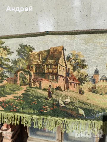 Старинен ковьор,покривка за стена #278, снимка 4 - Антикварни и старинни предмети - 47814778