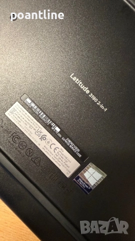 Лаптоп тъчскрийн Dell Latitude 3190 2 in 1 + мишка Fujitsu + чанта, снимка 6 - Лаптопи за дома - 53211940